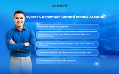 Syarat dan Ketentuan Garansi Produk ZAMDON